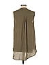 H&M 100% Polyester Green Sleeveless Blouse Size 14 - photo 2