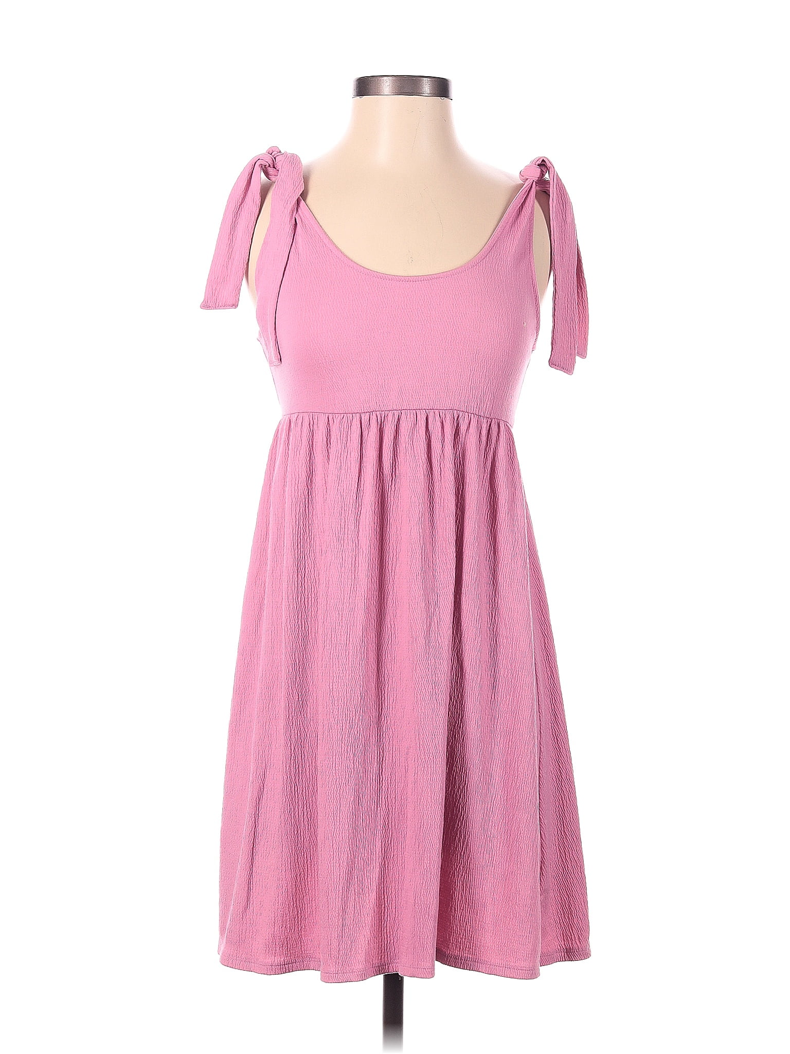 Wild Fable Solid Pink Casual Dress Size S - 43% off | ThredUp