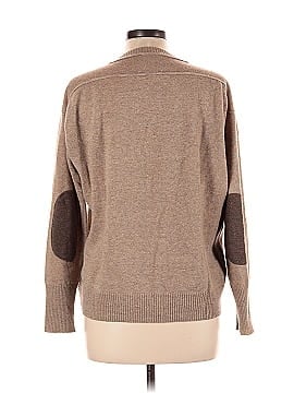 Wrap Wool Pullover Sweater (view 2)