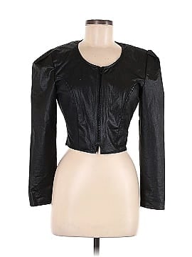 Mirella Faux Leather Jacket (view 1)