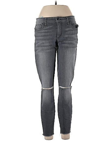 Gap Solid Gray Jeans 30 Waist - 76% off