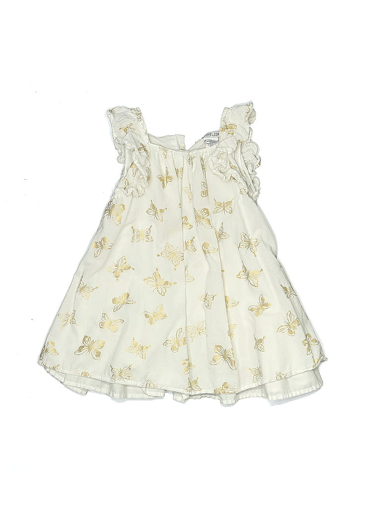 Robe GAP à Volants Noir 100% Coton - Taille 5T Fille Fête - Manches Courtes Avec Nœud