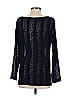 TWO by Vince Camuto Grid Blue Pullover Sweater Size S - photo 2