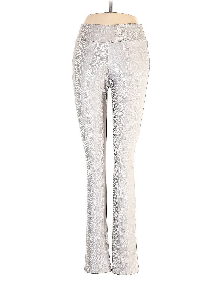 Insight Ombre Silver Casual Pants Size 0 - photo 1