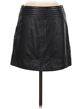 Trouve Faux Leather Skirt (view 2)