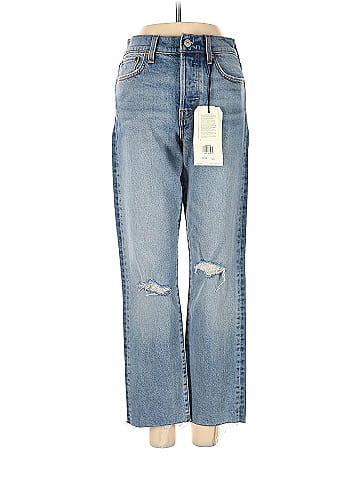 Levi's Women's Wedgie Straight Jeans, (New) Night Sight at  Women's  Jeans store
