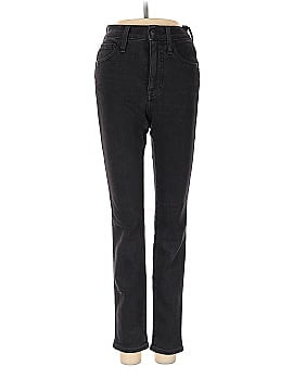 Madewell Petite 10" High-Rise Skinny Jeans in Starkey Wash (view 1)