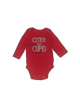Just One Year by Carter's Long Sleeve Onesie (view 1)