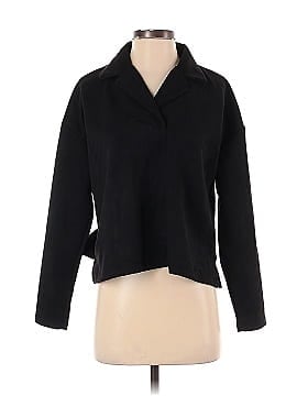 T Tahari Faux Leather Top (view 1)