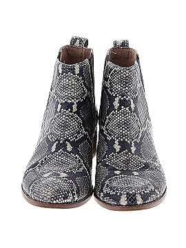 Madewell The Carina Boot in Snake Embossed leather (view 2)