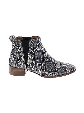 Madewell The Carina Boot in Snake Embossed leather (view 1)