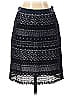 Brooks Brothers Tweed Jacquard Marled Fair Isle Graphic Aztec Or Tribal Print Blue Casual Skirt Size 0 - photo 1