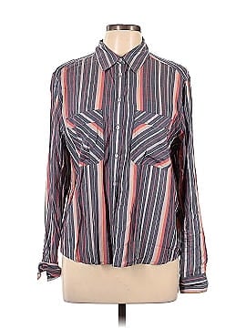 Express Long Sleeve Button-Down Shirt (view 1)