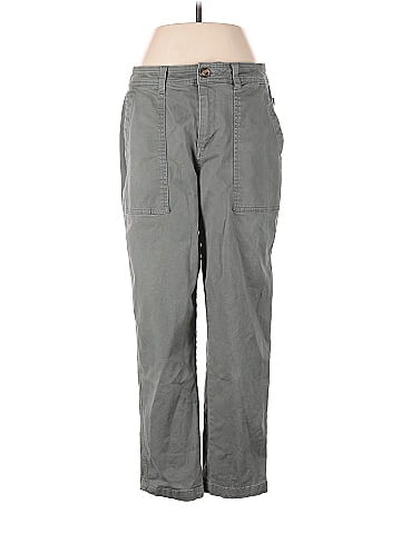 A New Day Solid Gray Casual Pants Size 8 - 53% off
