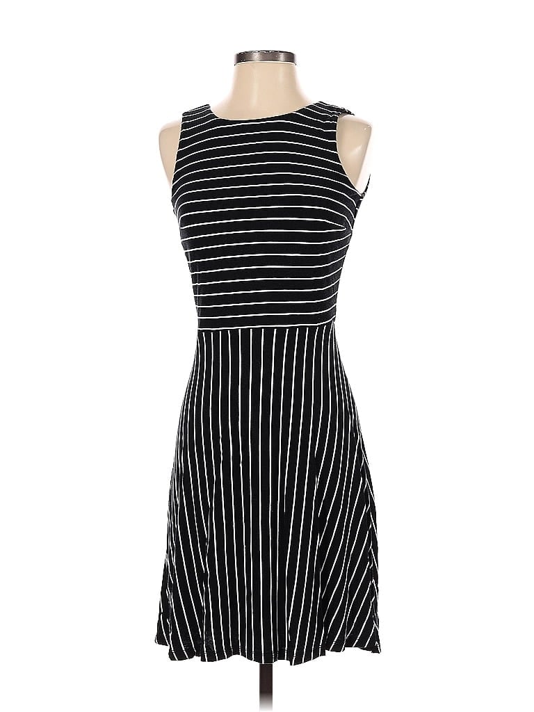 Pre-owned Ann Taylor Loft Casual Dress In Black