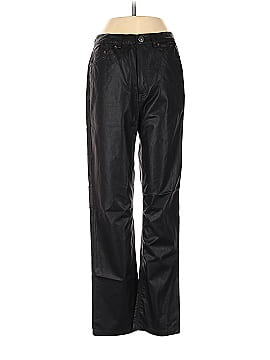 Subdued Faux Leather Pants (view 1)
