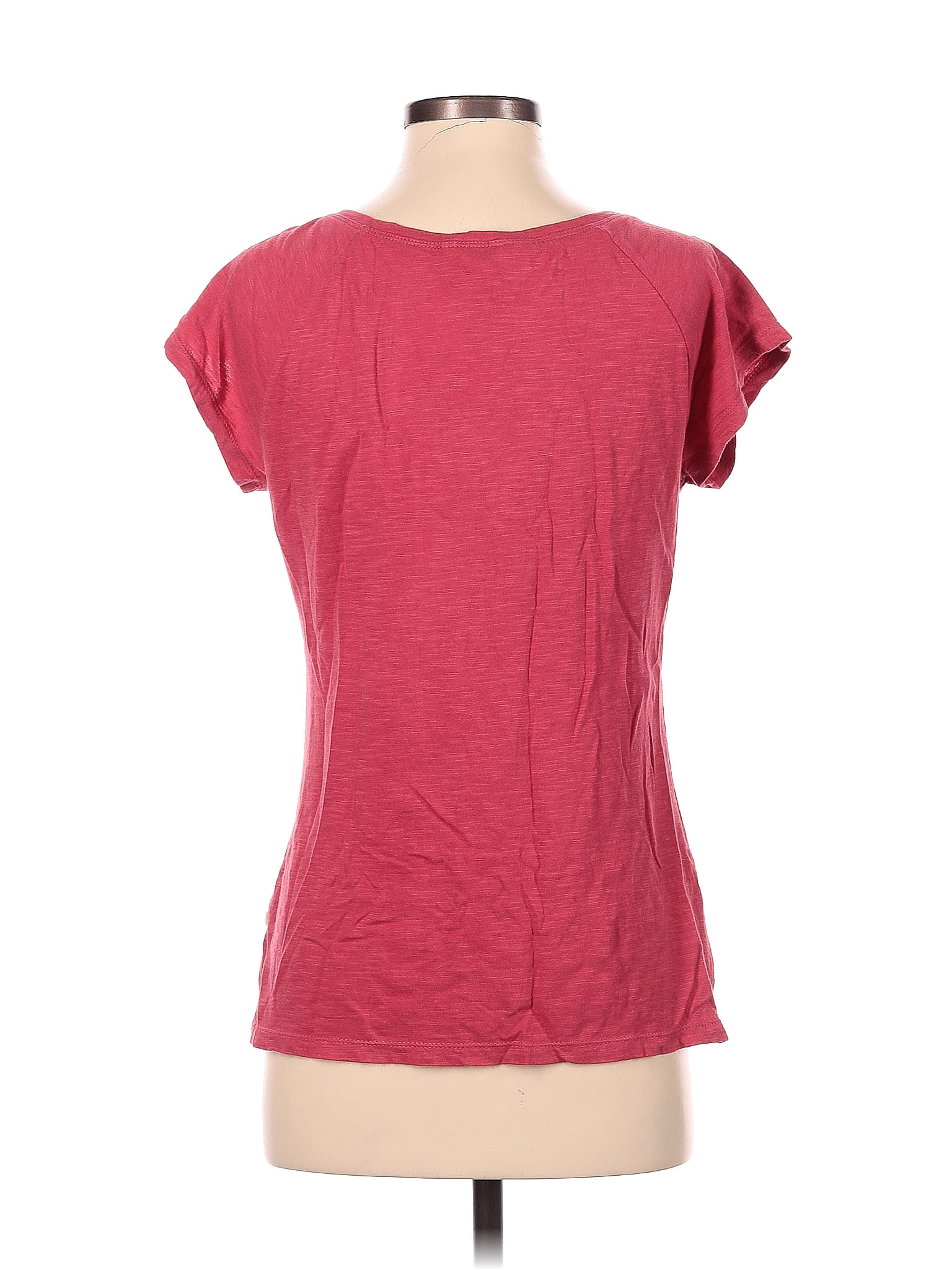 Lucky Brand 100% Cotton Red Short Sleeve T-Shirt Size XS - 47% off