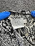 HD in Paris 100% Polyester Paisley Gray 3/4 Sleeve Blouse Size 4 - photo 3