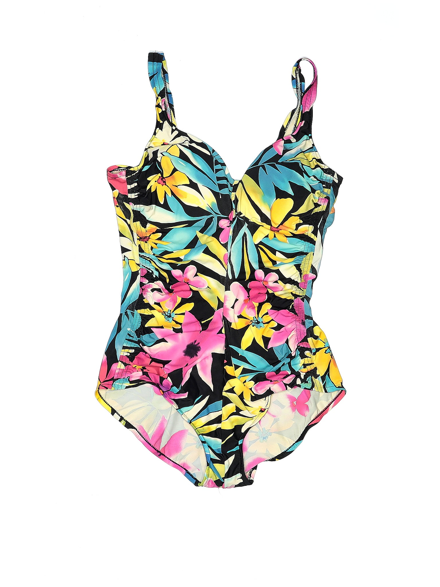 Maxine of Hollywood Floral Jacquard Marled Floral Motif Snake Print ...