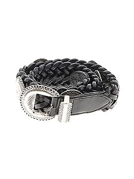 Golden Goose Hearts Belt Made of Braided Leather with Heart-shaped Studs (view 1)