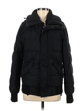 Dolce & Gabbana Puffer Coat With Removable Knit Collar (view 1)