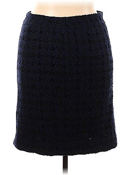 Popilush Solid Black Casual Skirt Size XL - 68% off