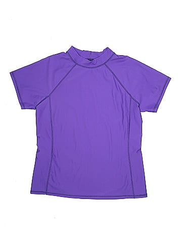 Active Life Solid Purple Active Pants Size XL - 73% off
