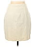 Unbranded Solid Ivory Casual Skirt Size 11 - photo 1