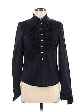 Adrianna Papell Long Sleeve Button-Down Shirt (view 1)
