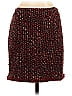 Nine West Tweed Marled Burgundy Casual Skirt Size 4 - photo 2