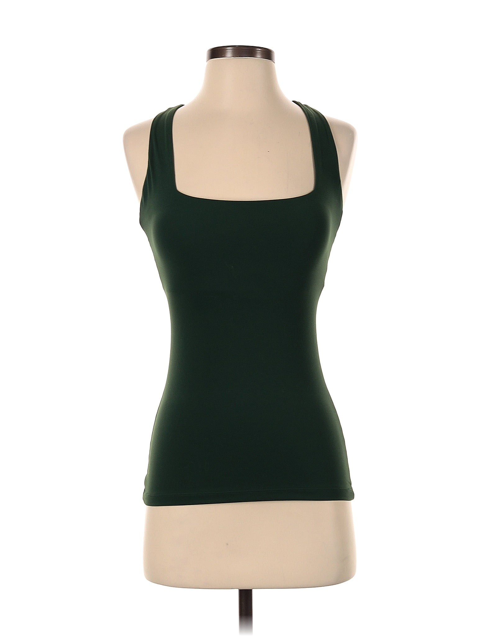 Buffbunny Solid Green Active Tank Size XS - 57% off | ThredUp