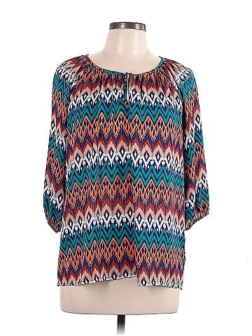Everly 3/4 Sleeve Blouse (view 1)