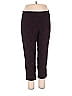 Avenue Tweed Chevron-herringbone Burgundy Fleece Pants Size 14 (petite) - photo 1