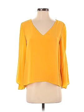 Club Monaco 3/4 Sleeve Silk Top (view 1)