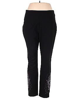 Chico's, Pants & Jumpsuits, Chicos Zenergy So Slimming Black Crop Leggings  Size 2 Large New Nwt With Tags
