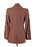Judith & Charles 100% Linen Marled Tweed Brown Blazer Size 4 - photo 2