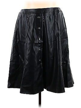 Sejour Faux Leather Skirt (view 1)
