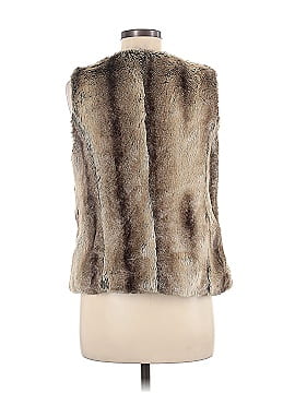 Dalia Collection Faux Fur Vest (view 2)