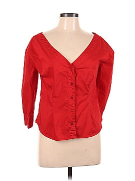 7th Avenue Design Studio New York & Company 3/4 Sleeve Blouse (view 1)