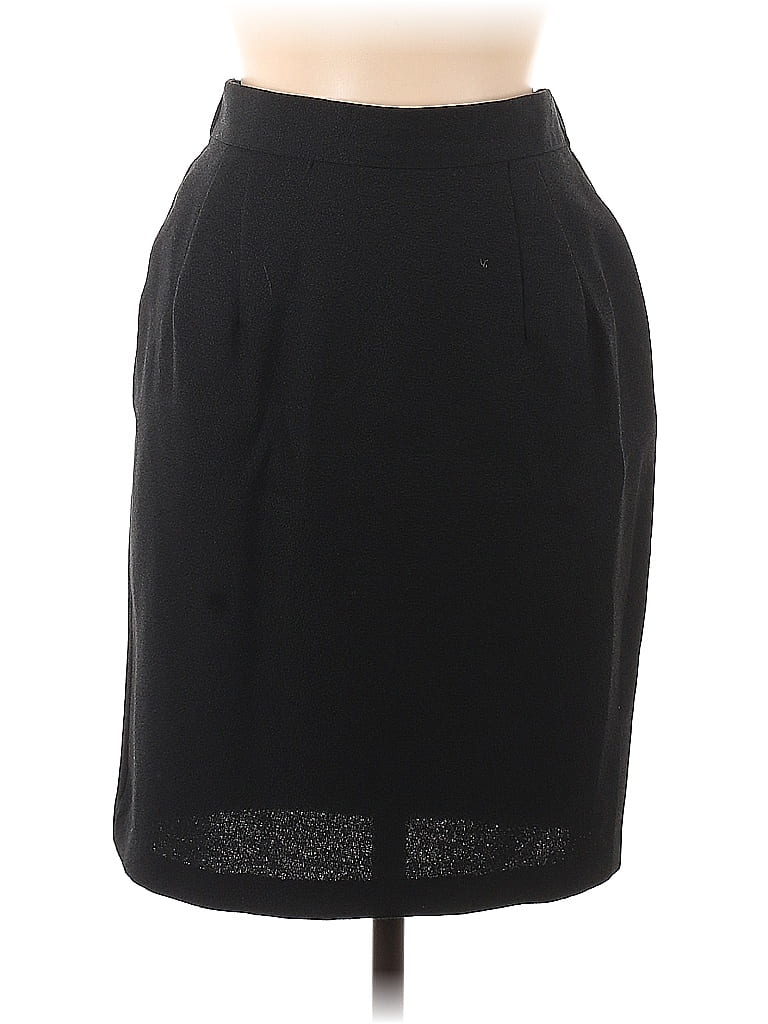 Pre-owned Unbranded Casual Skirt In Black