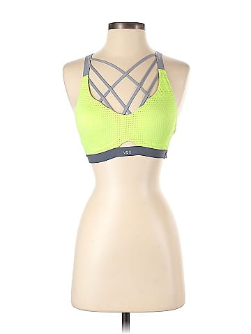 VSX Sport Color Block Green Sports Bra Size Sm 32C 54 off