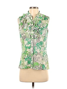 Tahari by ASL Short Sleeve Blouse (view 1)