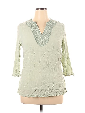 Cathy Daniels 3/4 Sleeve Blouse (view 1)