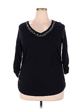 Lane Bryant Long Sleeve Top (view 1)