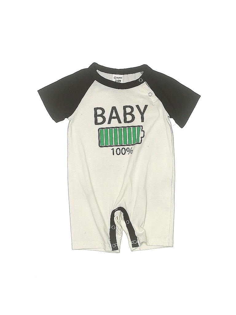 PatPat Graphic Gray Short Sleeve Onesie Size 3-6 mo - photo 1