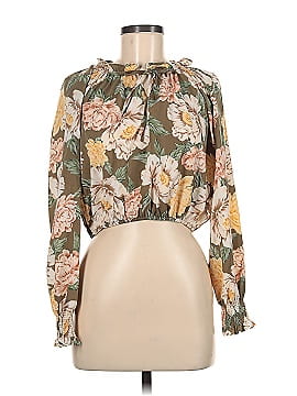 Petal and Pup Long Sleeve Blouse (view 1)