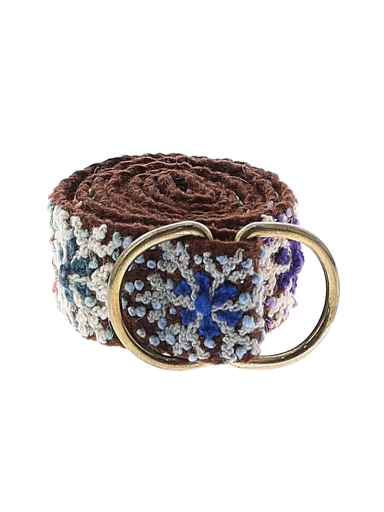 J. McLaughlin Floral Multi Color Brown Belt Size L 75 off ThredUp
