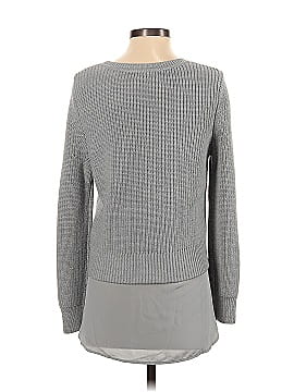 A. Moss Wool Pullover Sweater (view 2)