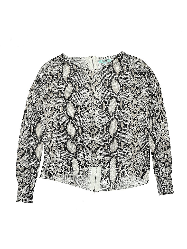 Pre-owned Karlie Kids' Cardigan Sweater In Silver