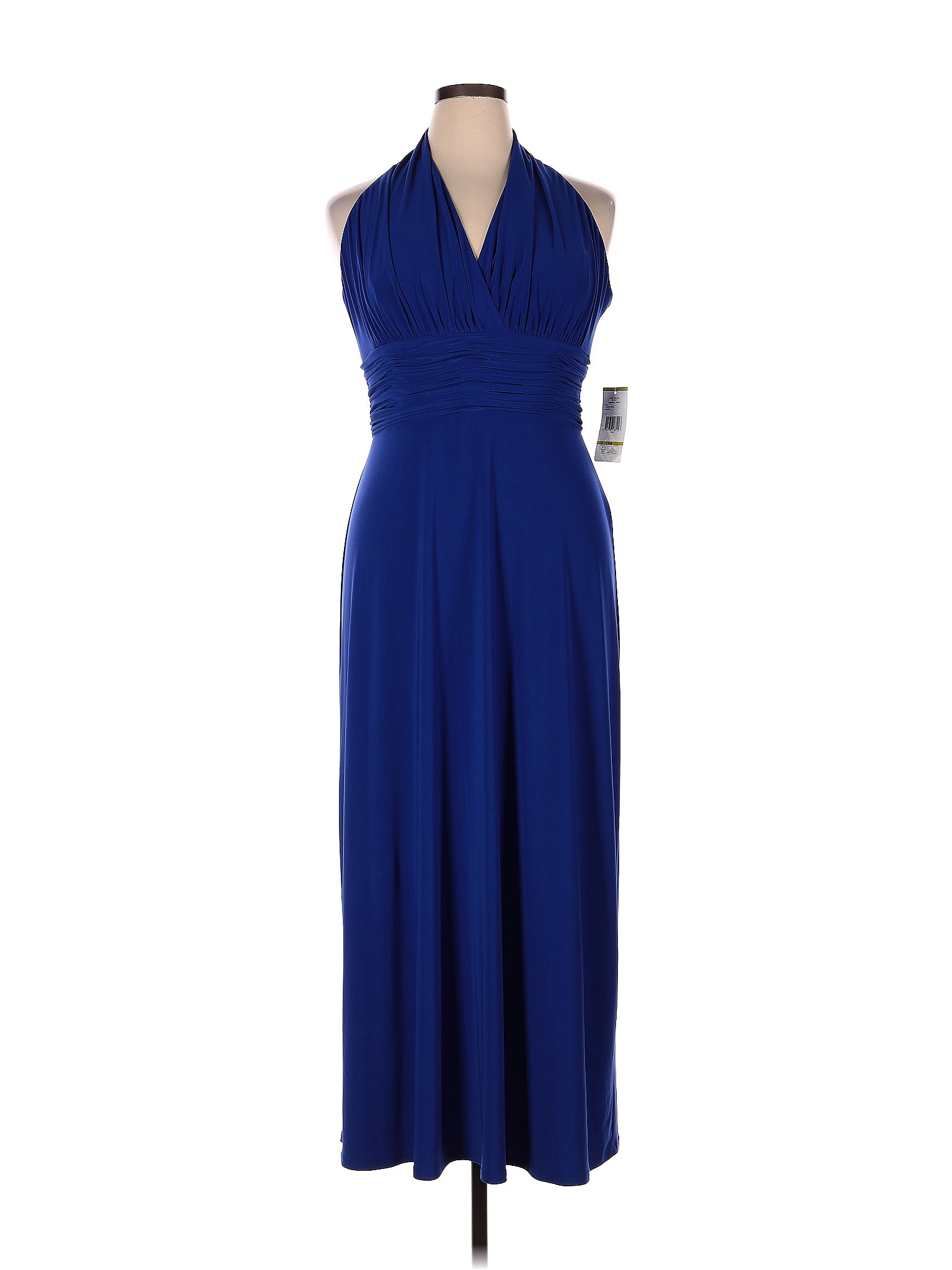 Robe Nine West Taille 4 Bleue - Occasion Très Bon état - Coupe Classique
